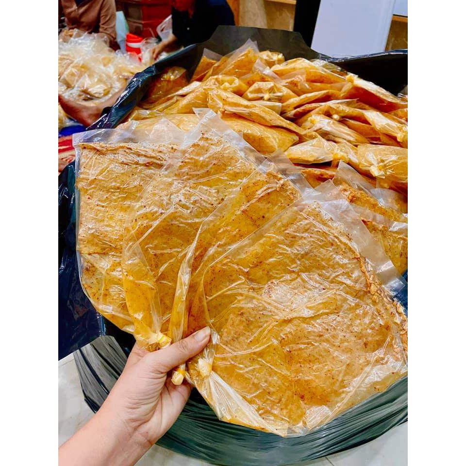 10 gói Bánh tráng muỗi nhuyễn siêu cay đậm vị nhà Mlem Food.