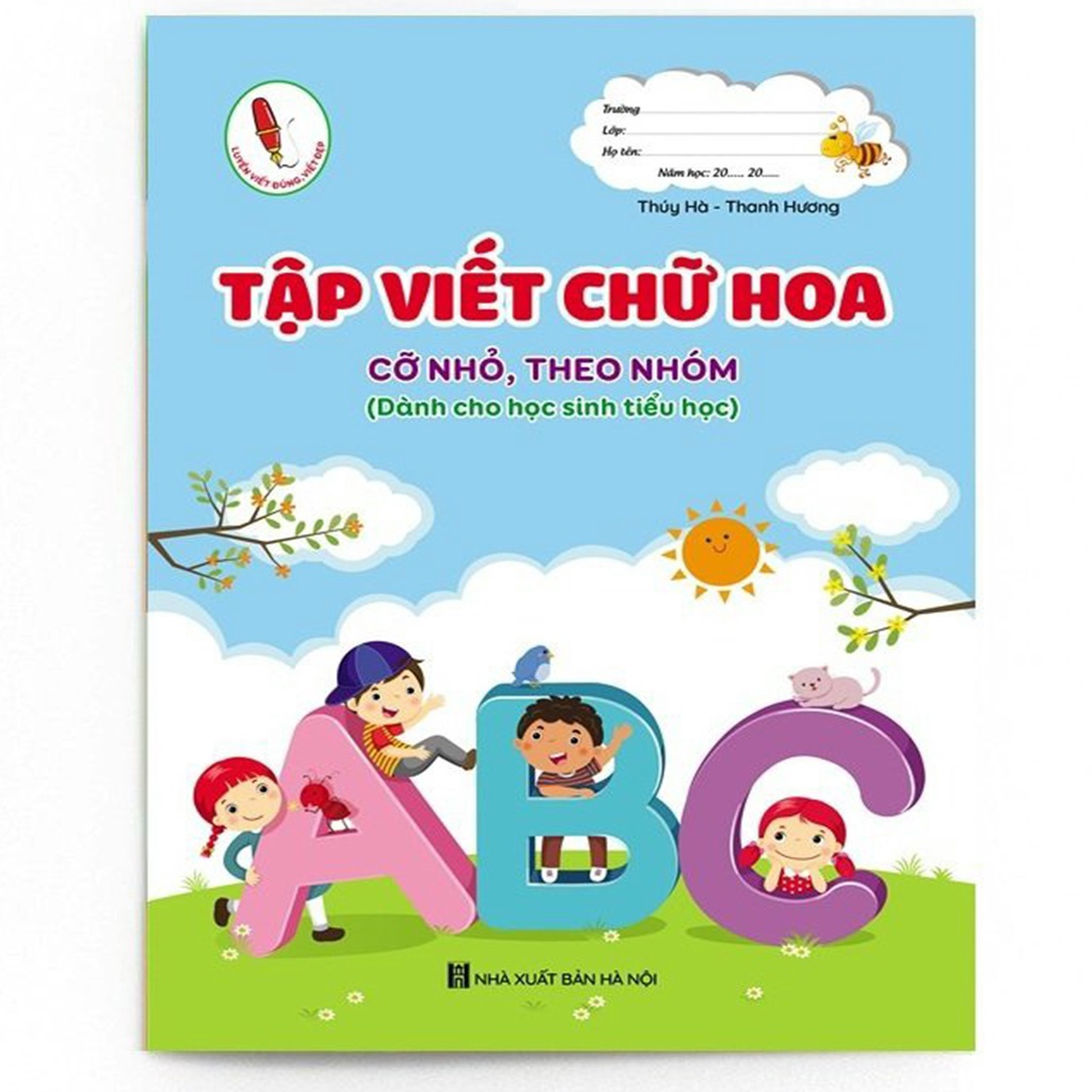 Sách - Tập Viết Chữ Hoa Cỡ Nhỏ Theo Nhóm (Dành Cho Học Sinh Tiểu Học)