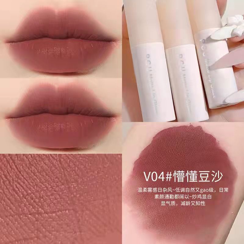 Son môi dưỡng ẩm chống thấm nước màu sắc thời trang trang điểm xinh xắn