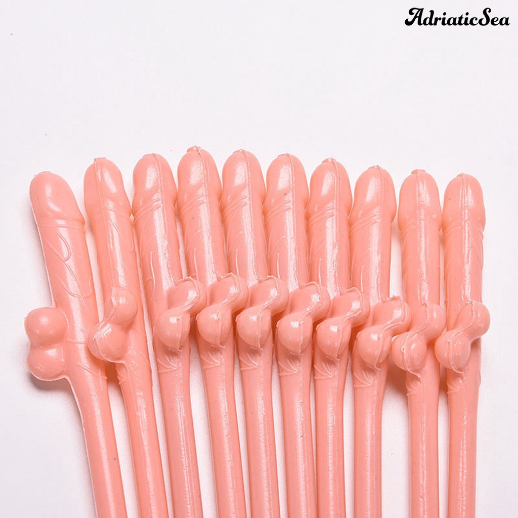 Bộ 10 ống hút nhựa tạo hình độc đáo