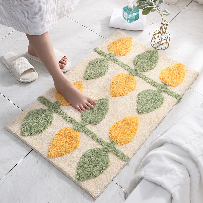 HOMEPLUS Velvet Carpet Floor Mat Rugs Carpes Gate Carpet Showers Carpet Antislip Carpe