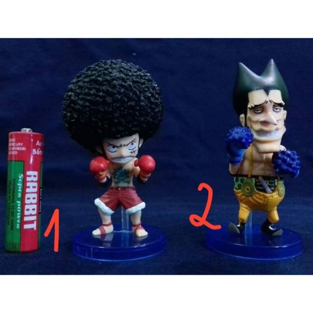 CHÍNH HÃNG Mô hình Luffy, Foxy WCF One Piece Vua Hải tặc