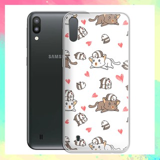 [FREESHIP ĐƠN 50K] Ốp lưng Samsung Galaxy M10 in hình gấu trúc chibi cute - 01187 Silicone Dẻo