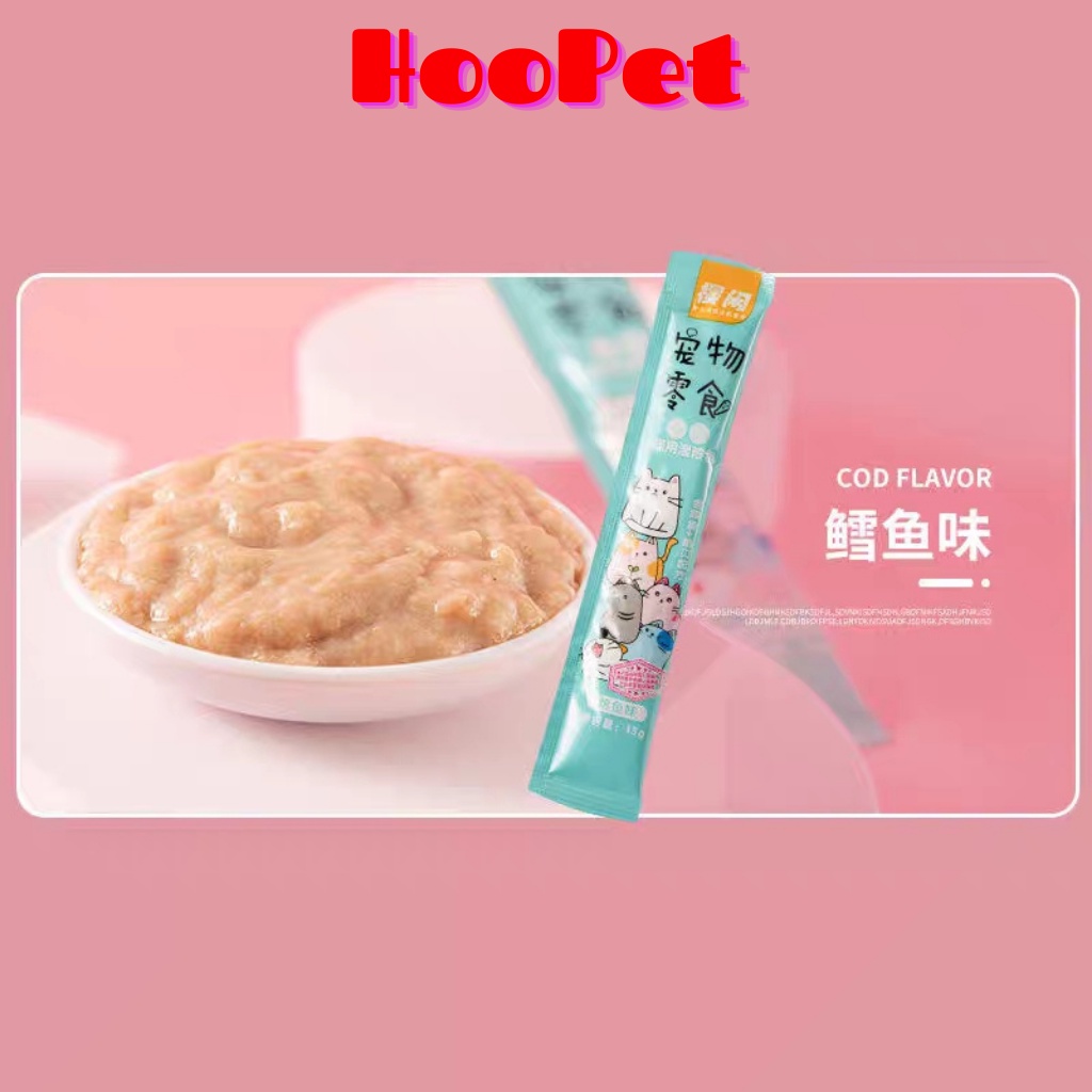 Súp Thưởng Cho Mèo Shizuka Thanh 15gr - Nhiều hương vị