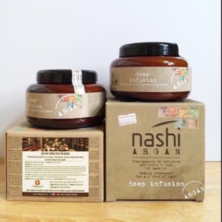 Sale 50% nashi argan- dầu hấp ủ phục hồi dưỡng ẩm sâu nashi argan deep infusion 500ml