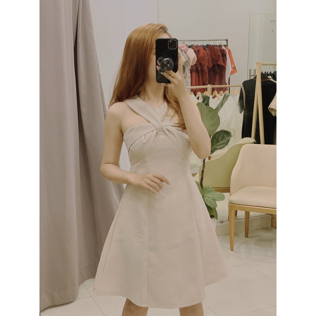Đầm dự tiệc chéo cổ sang trọng - Nato Dress