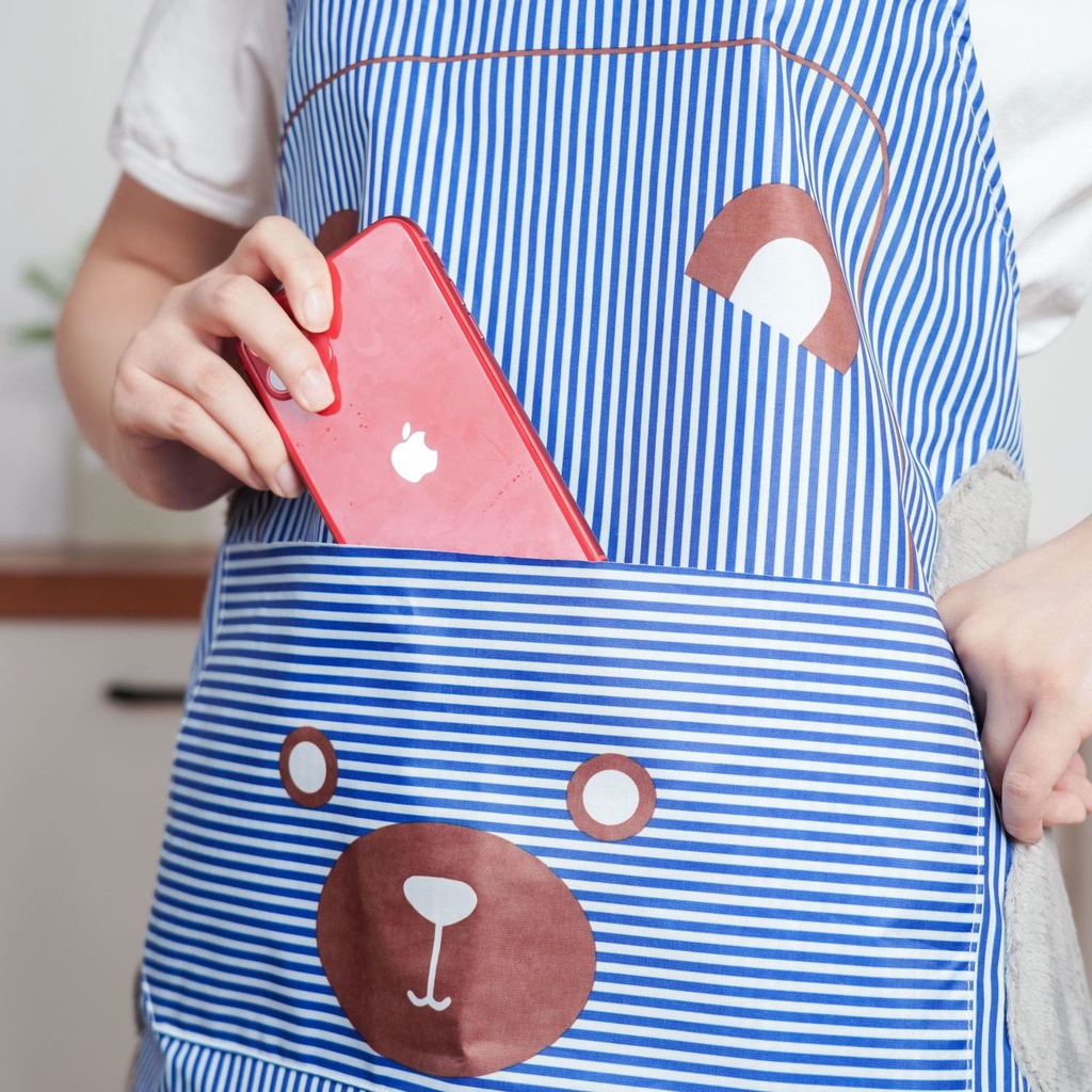 Tạp Dề Nấu Ăn Chống Thấm Nước Và Dầu Dễ Thương Cho Nữ