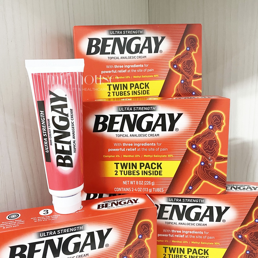 Kem thoa nóng Bengay Ultra Strength 113g