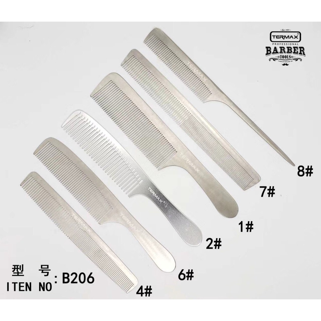 Lược cắt tóc tạo kiểu termax inox