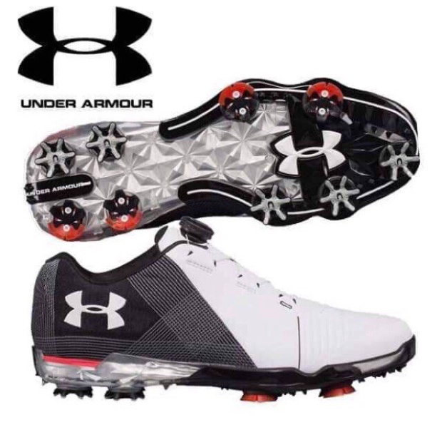 Giày Golf Nam Under Amour Đế Đinh Xoáy Chống Trơn Trượt
