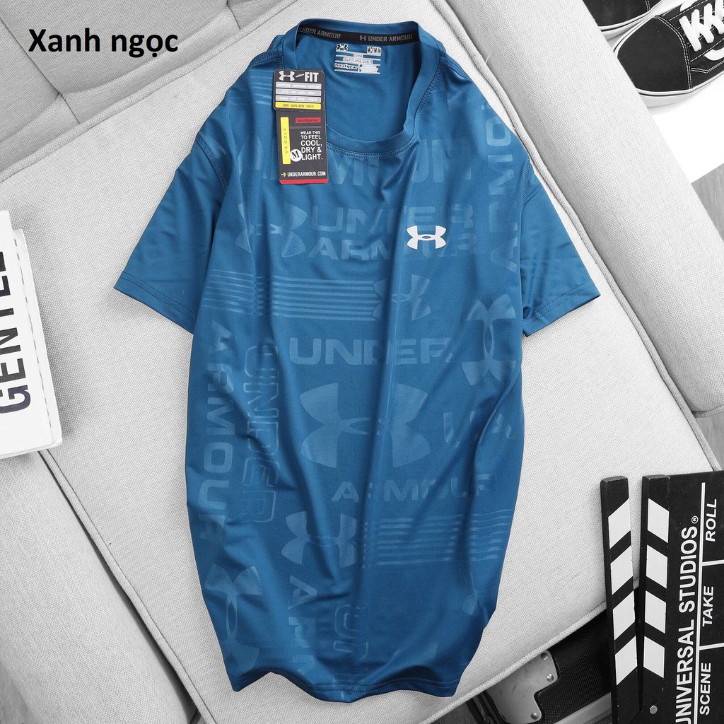 Áo thun nam thể thao cổ tròn thun lạnh, áo phông tay ngắn