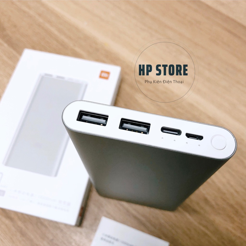 Pin Sạc Dự Phòng Xiaomi 10000mah Gen 3 Chính Hãng, Hỗ Trợ Sạc Nhanh 18W Bản Quốc Tế - Bảo Hành 6 Tháng