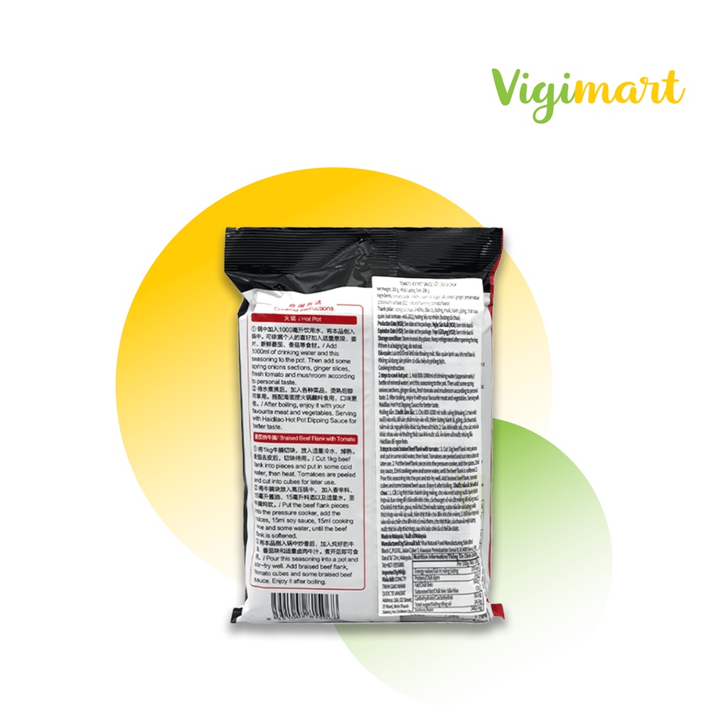 Cốt lẩu cà chua Haidilao  200g | BigBuy360 - bigbuy360.vn