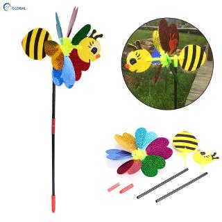 Chong chóng nhựa hình con ong 3d màu sắc ngẫu nhiên