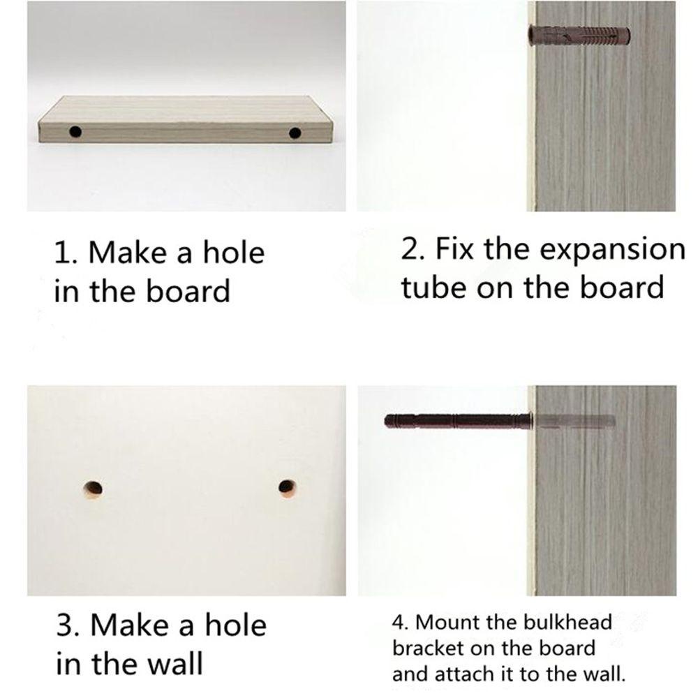 PISTA Giá Kim Loại Treo Tường Tàng Hình Tiện Dụng