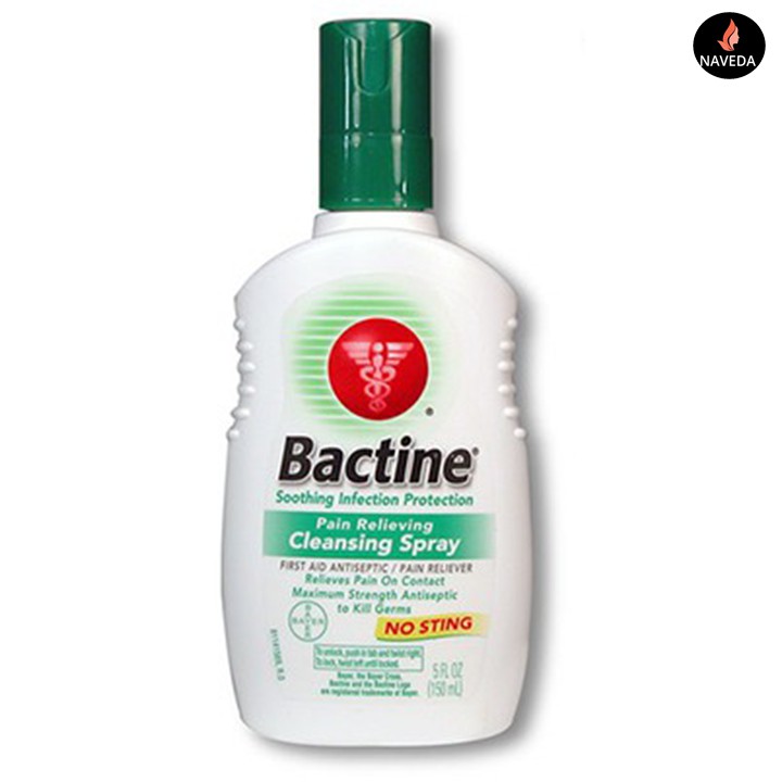 Bactine làm sạch sâu trong xăm