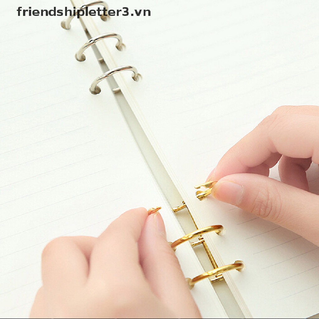 * * * Móc Khóa Bằng Kim Loại Hình Chiếc Lá Cho Sổ Tay * * 1X