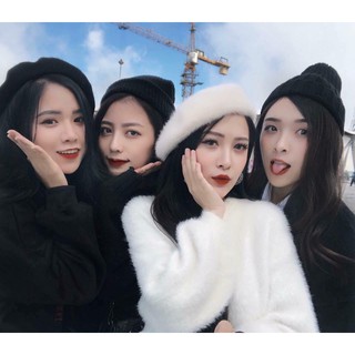 MŨ NỒI DẠ PHA LÔNG CỰC YÊU