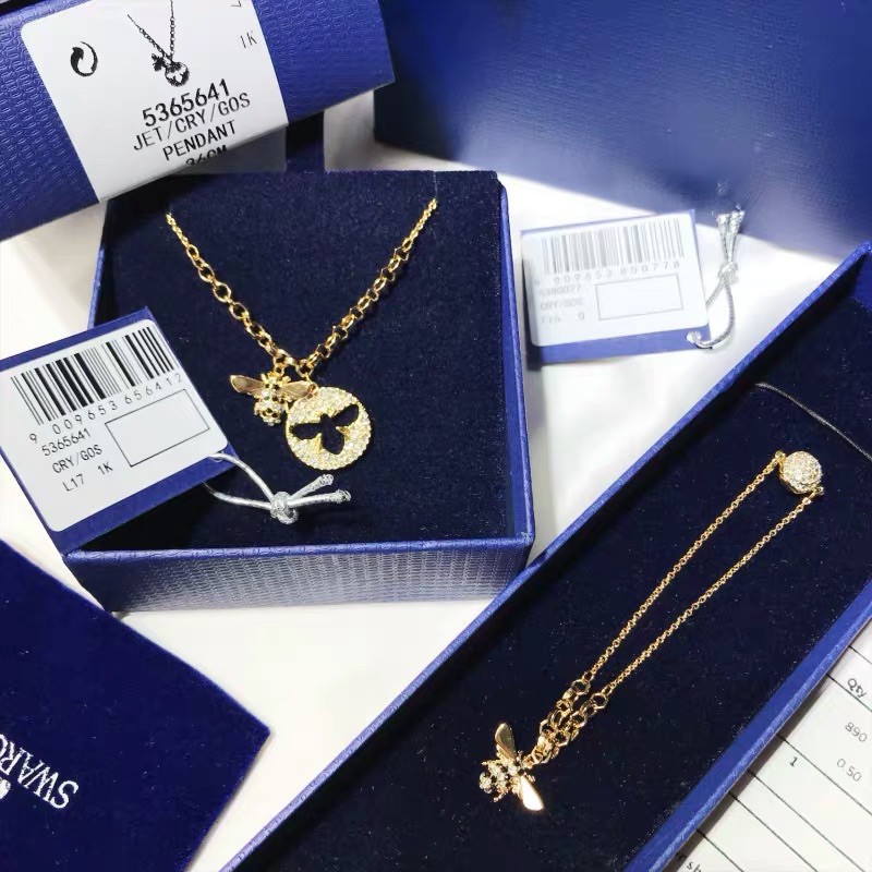 SWAROVSKI vòng cổ Nữ Mặt Hình Con Ong 5380077 5412322
