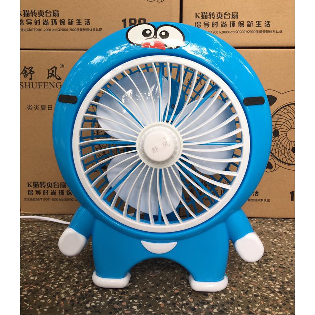 Quạt cắm điện để bàn kiểu dáng hoạt hình, đáng yêu (Mẫu ngẫu nhiên) | BigBuy360 - bigbuy360.vn