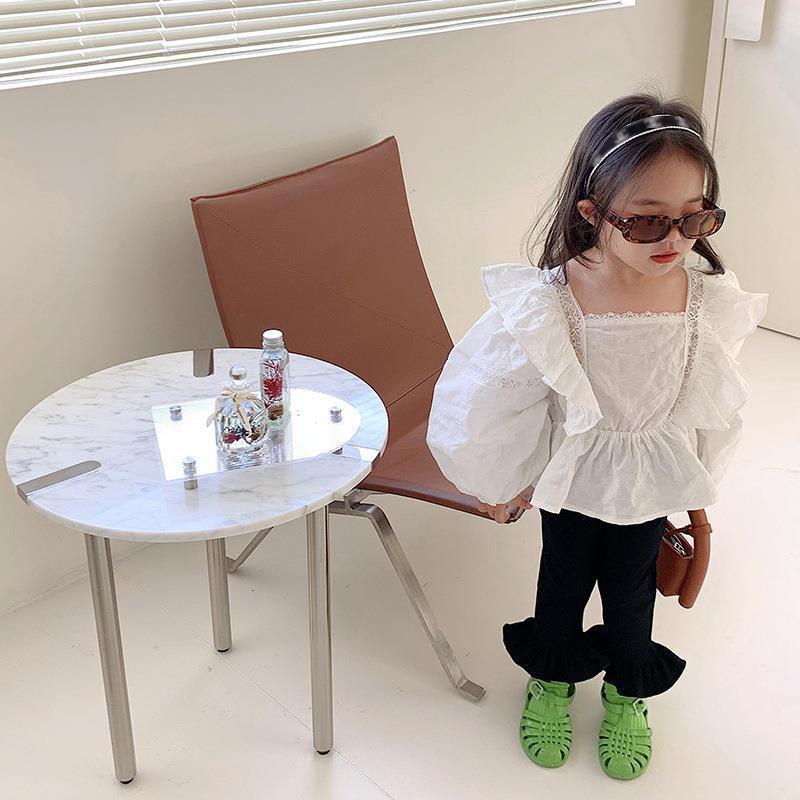 Quần Dài Ống Loe Phong Cách Hàn Quốc Cho Bé Gái