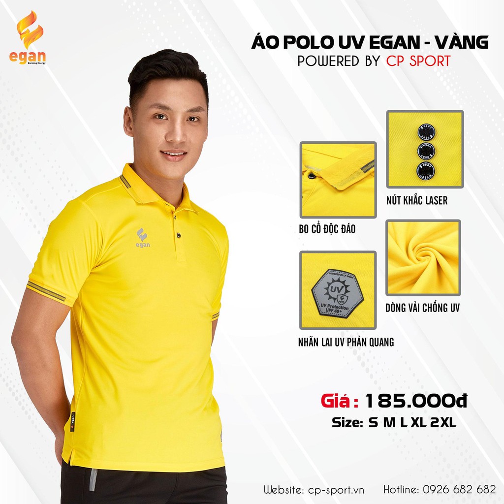 Áo thun polo Egan 2 trơn | Phông Cổ Bẻ Thể Thao | Thiết kế năng động | Trẻ trung | Thấm hút tốt