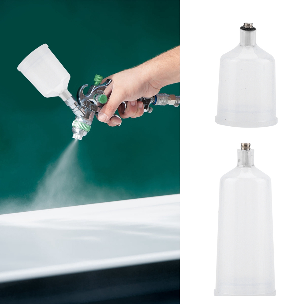 2 cốc nhựa cho súng xịt sơn