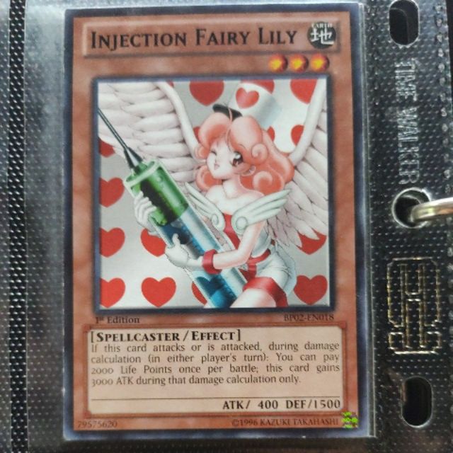 Thẻ bài Yugioh: Injection Fairy Lily - BP02-EN018 - Rare
