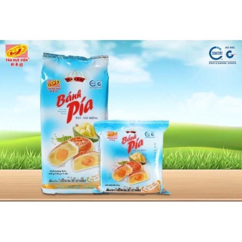 Bánh Pía Tân Huê Viên 5 Sao Cây Gồm 4 Cái Bánh (600gr)