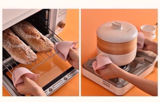 Set 6 món dụng cụ silicon gắp đồ nóng