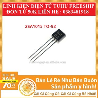 Transistor A1015 TO-92 50V 0.5A PNP