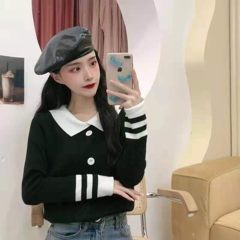 Áo Sweater Cổ Lọ Tay Dài Dáng Ôm Phong Cách Thời Trang Hàn Quốc Dành Cho Nữ 2023