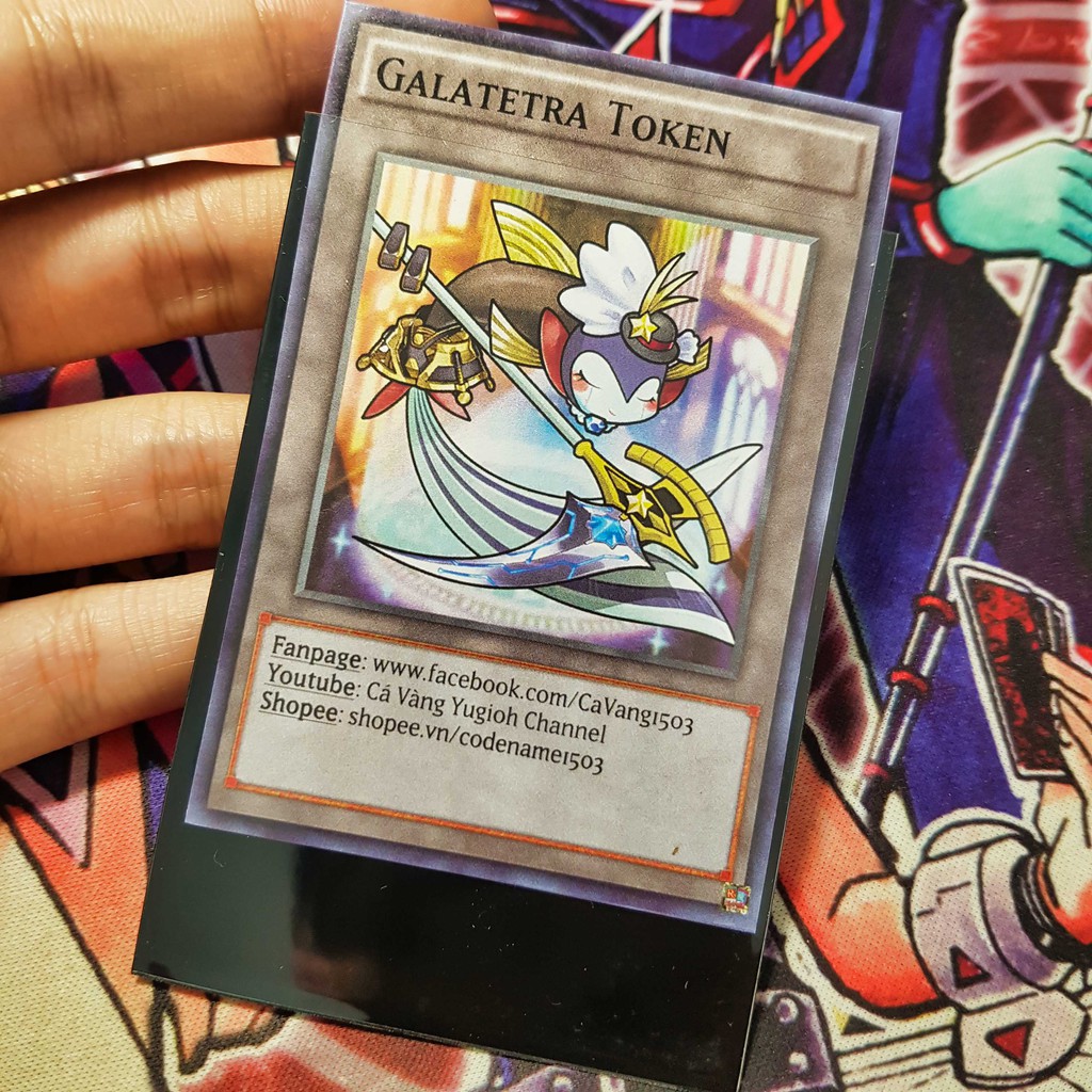 01 BỌC THẺ BÀI Yugioh in hình Ash Blossom & Joyous Spring