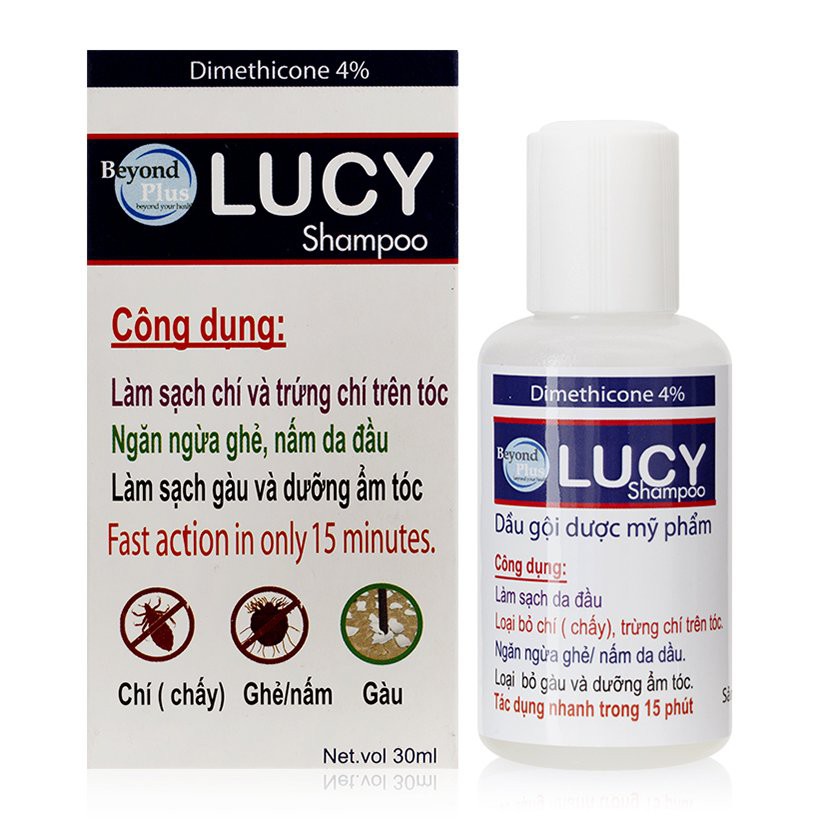 Dầu Gội Sạch Gàu Và Làm Sạch Chí Beyond Plus Lucy Shampoo 30ml
