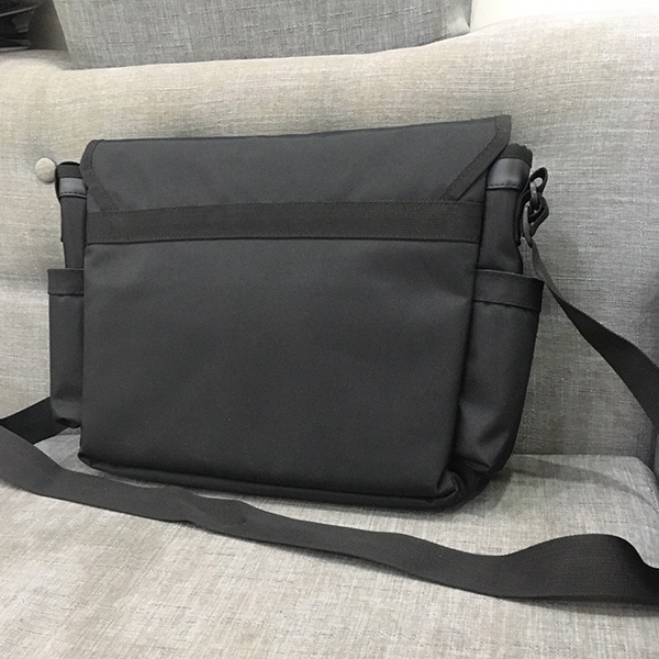 Cặp đeo chéo - Túi đeo chéo nam nữ Unisex chất vải bố chống thấm size 40cm dây đai đeo vai bản lớn 4cm đựng vừa Laptop
