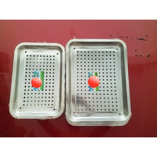 Khay đựng ấm chén bằng inox