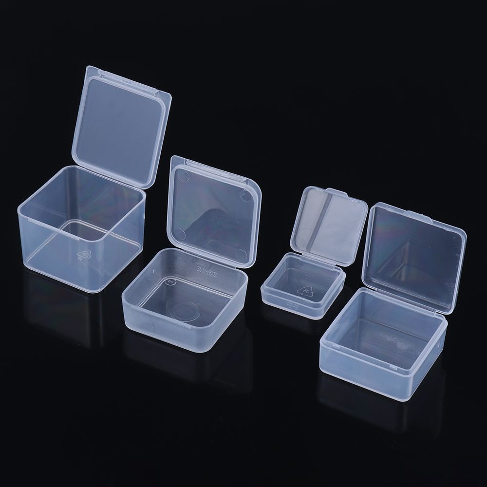 Hộp đựng thuốc/ trang sức bằng nhựa trong suốt tiện dụng đa năng