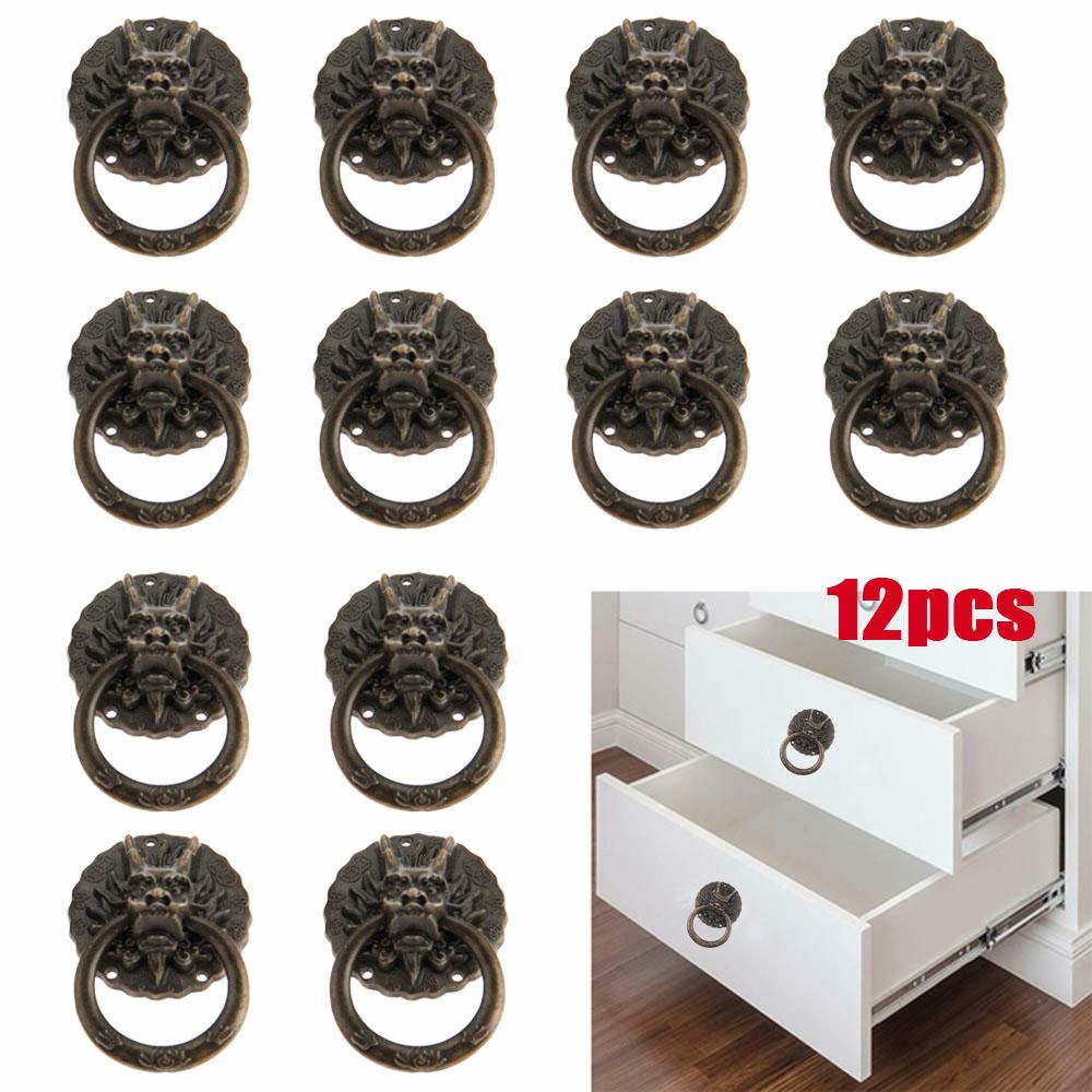Set 12 Tay Nắm Cửa Tủ Phong Cách Vintage