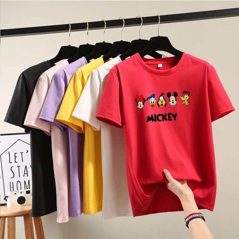 NRVP Áo thun tay ngắn dáng rộng phong cách Hàn Quốc thời trang mùa hè 2022 dành cho nữ