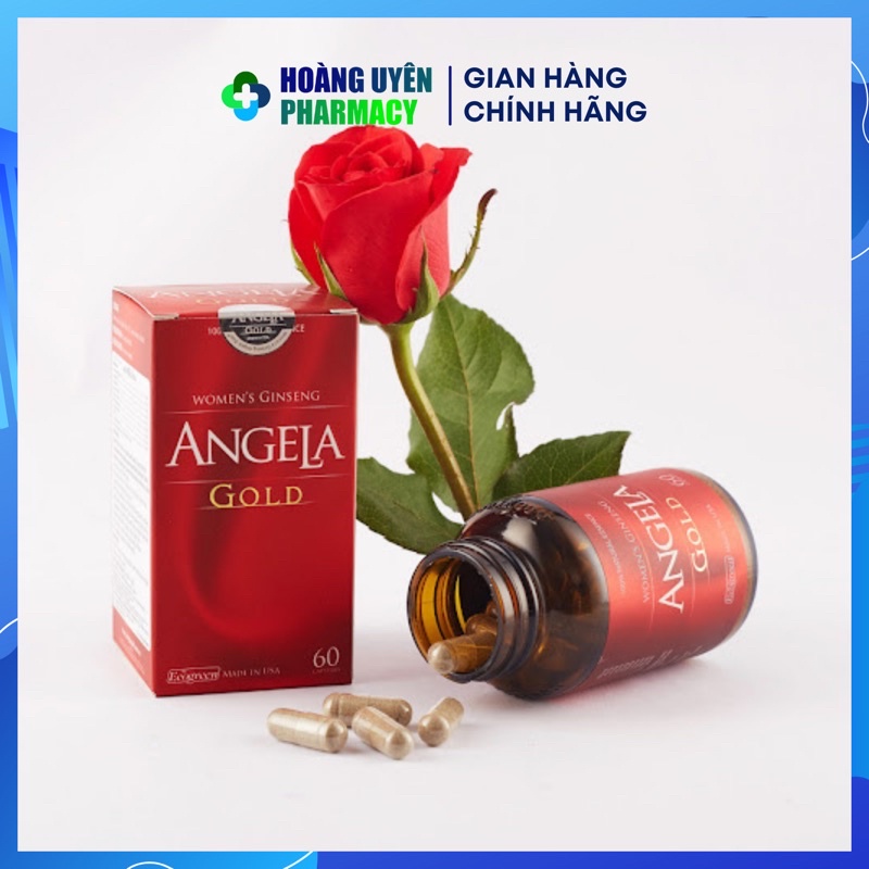 [Tích điểm chính hãng] Sâm Angela Gold - Hộp 60 viên