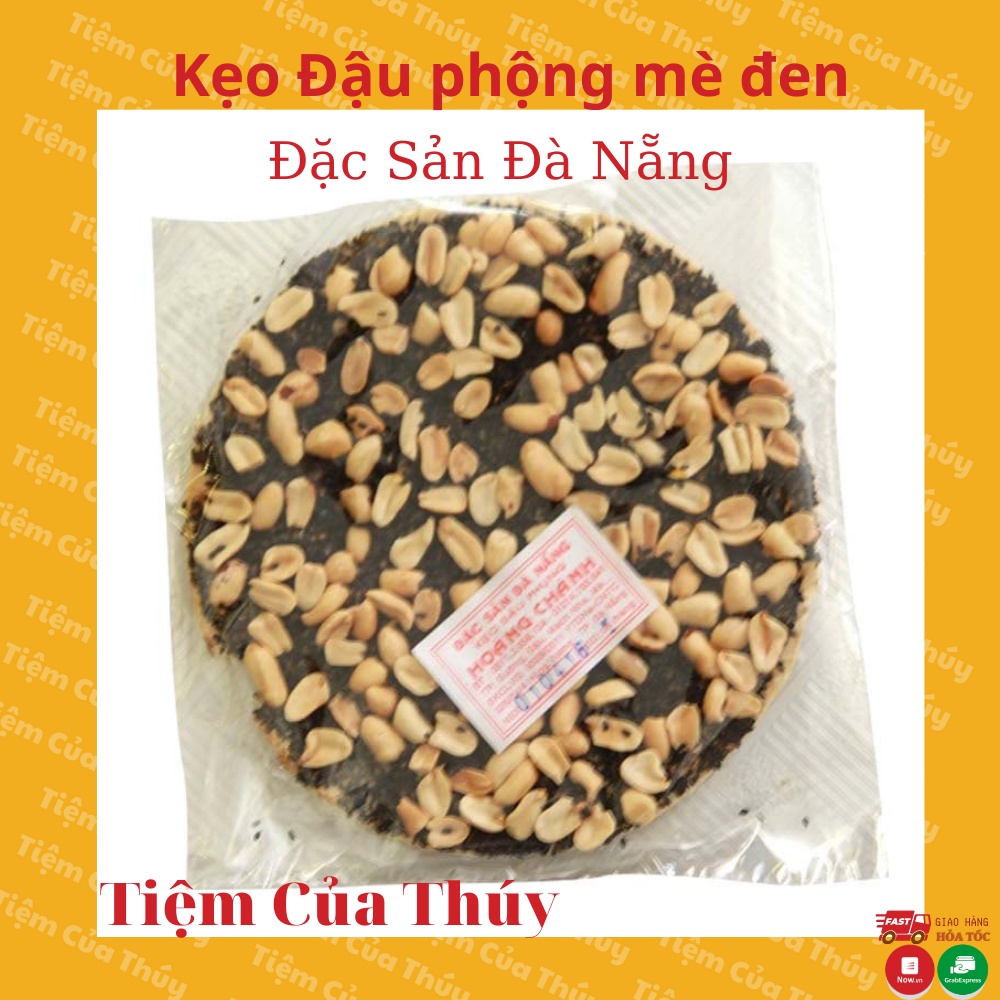 Bánh đậu phộng mè đen đặc sản Đà Nẵng bịch 5 cái thơm ngon giòn giụm