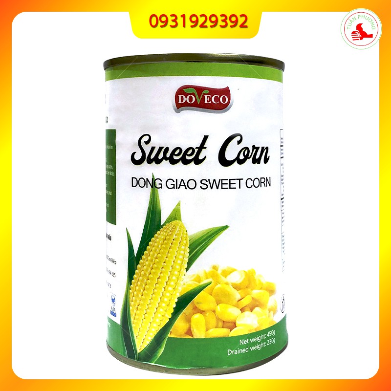 Ngô Hạt Đồng Giao 450g ( Lon ) | BigBuy360 - bigbuy360.vn