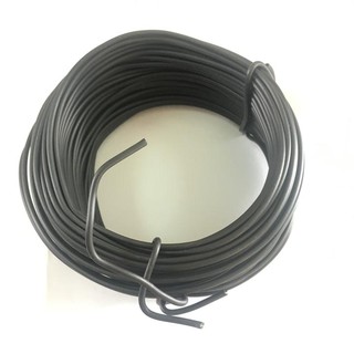 Cuộn 30m dây kẽm bọc nhựa dùng uốn cành, buộc cành đường kính lõi 1,2mm