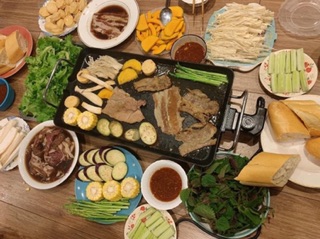 SET THỊT NƯỚNG HÀN QUỐC