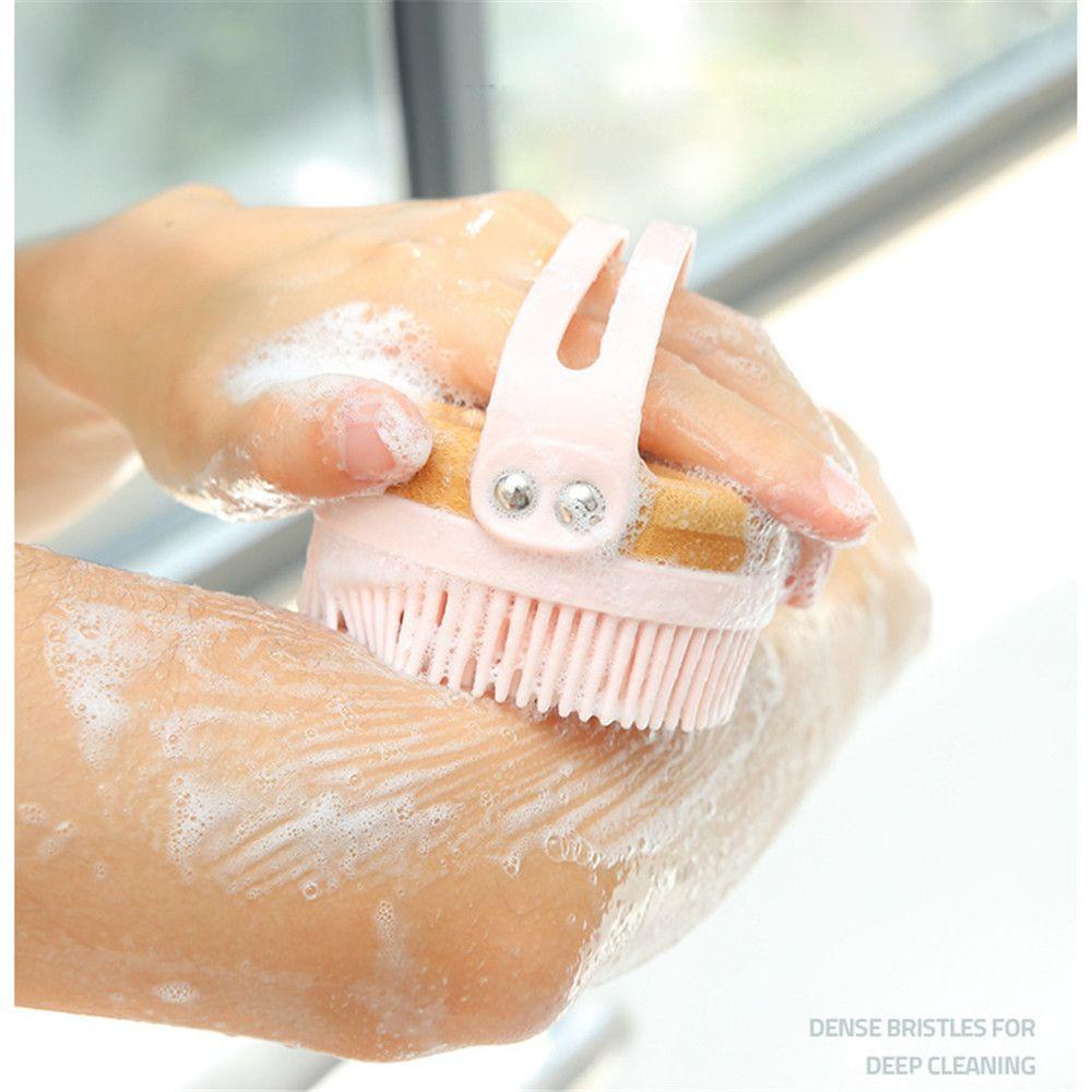 LAKAMIER Cọ Gội Đầu Bằng Tre Mát Xa Da Đầu Tiện Dụng