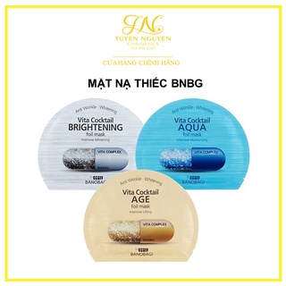 Mặt nạ Thiếc BNBG Cocktail Foil Mask dưỡng da chuyên sâu 30ml