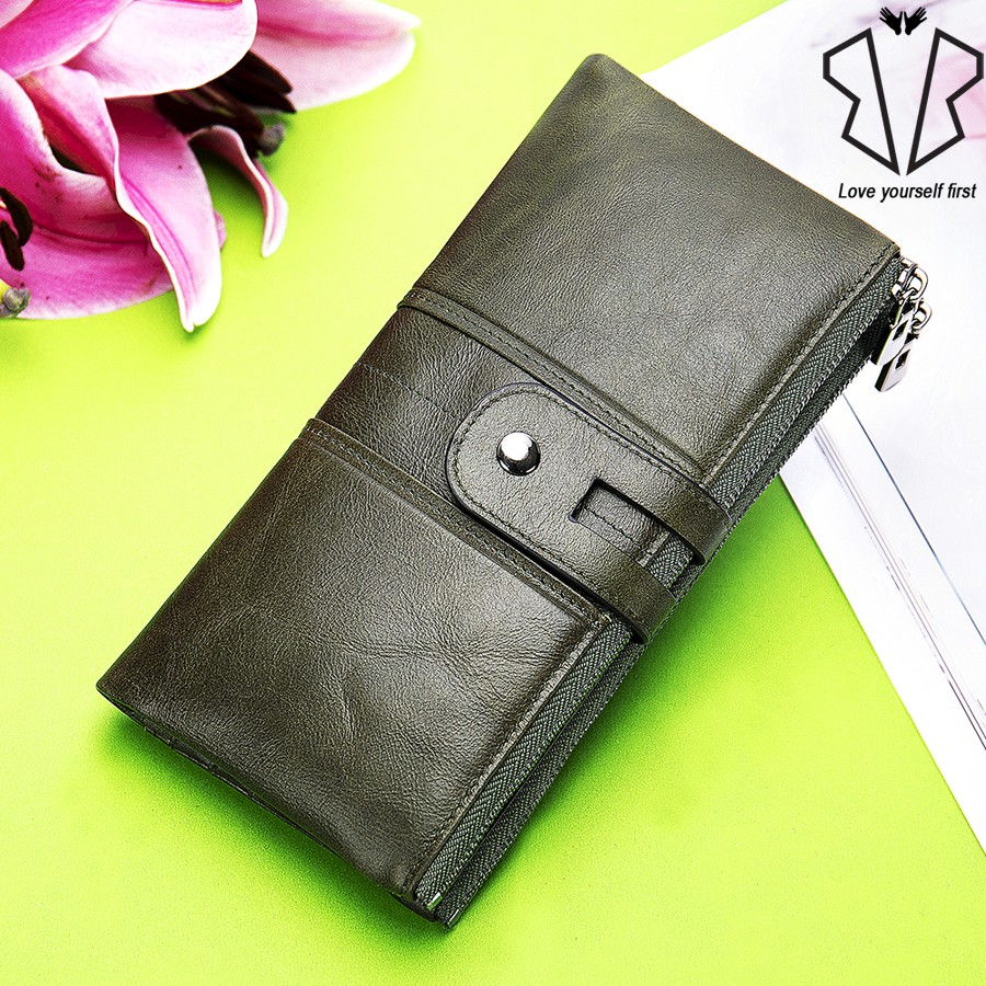 Ví Da Nữ Da Bò Cao Cấp BB01