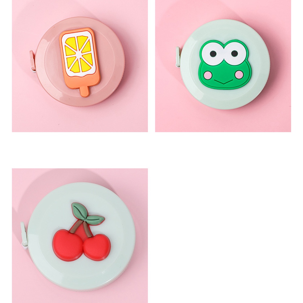 1Pcs Fruit Portable Small Tape Multifunctional Waist Hip Measurement Tool