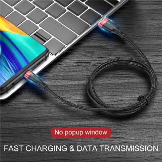 USLION 1M 3A Fast Charging Micro USB Cable for Xiaomi Redmi Samsung  Cord Android Micro usb Cable