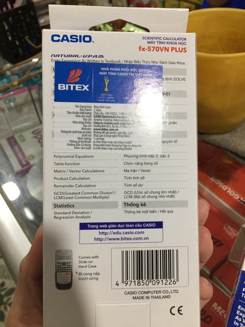 Máy tính CASIO fx-570VN Plus | BigBuy360 - bigbuy360.vn